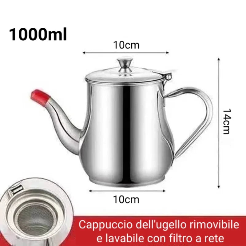Filtro dell'olio in acciaio inossidabile