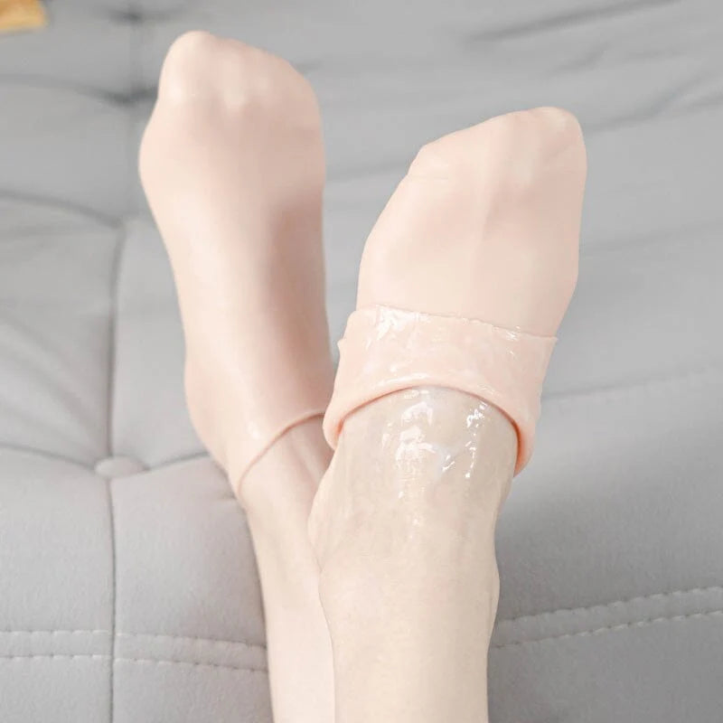 Calze in silicone per il trattamento dei piedi per donne