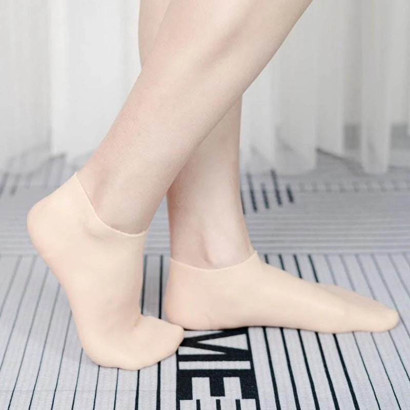 Calze in silicone per il trattamento dei piedi per donne