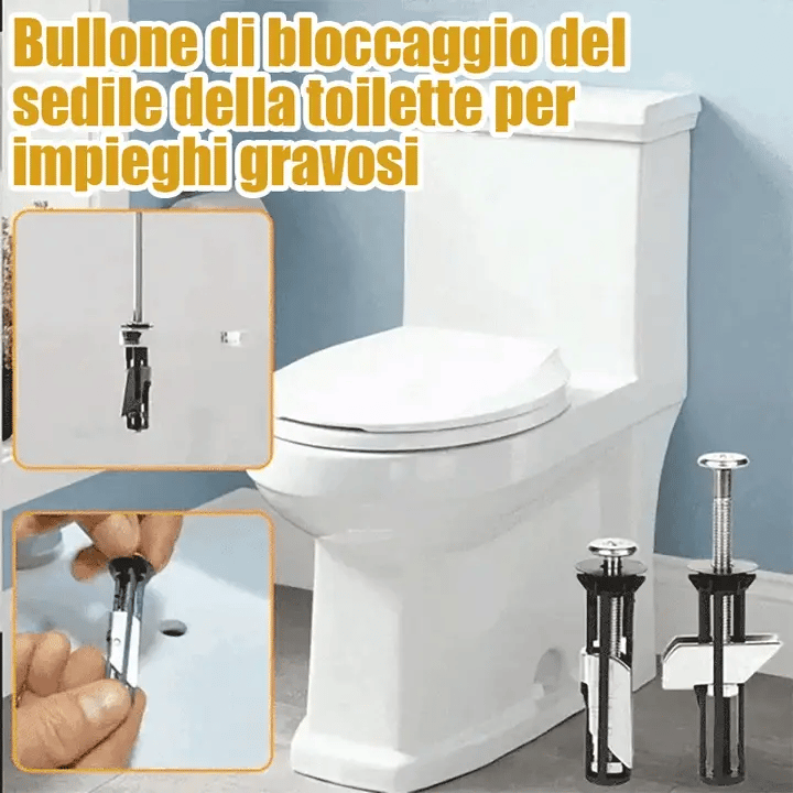 Kit di bulloni per sedili WC