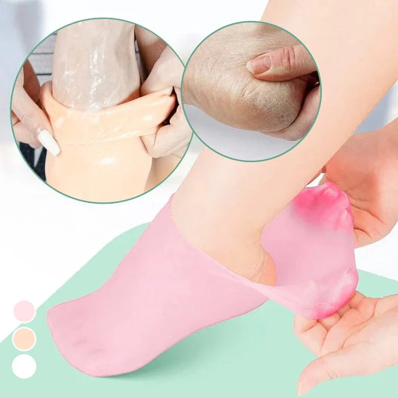 Calze in silicone per il trattamento dei piedi per donne
