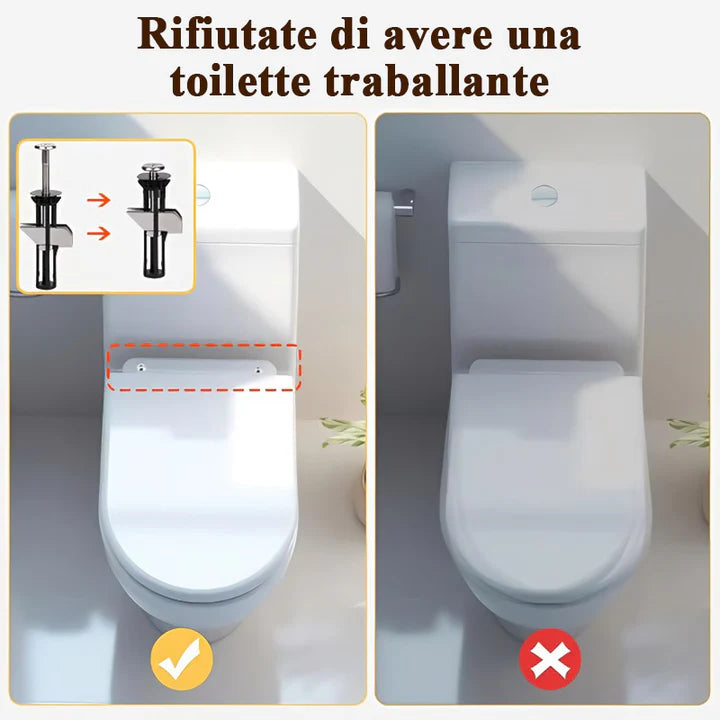 Kit di bulloni per sedili WC