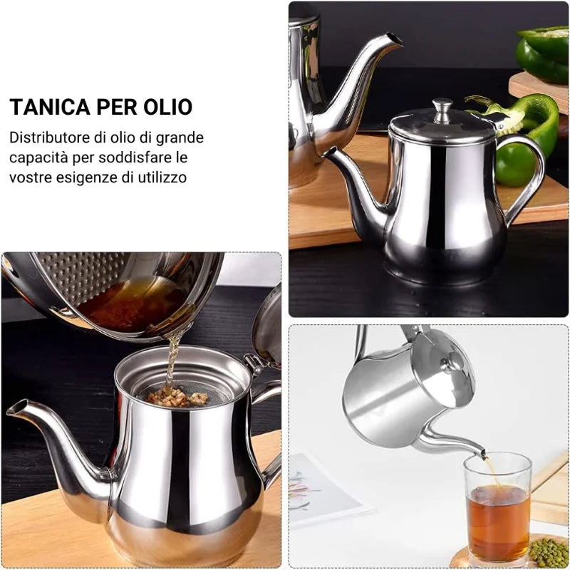 Filtro dell'olio in acciaio inossidabile