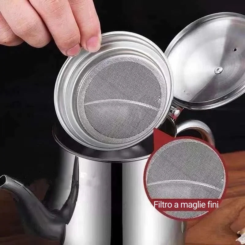 Filtro dell'olio in acciaio inossidabile
