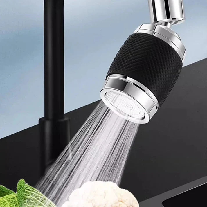 Aeratore per rubinetto anti-schizzo girevole a 360 gradi