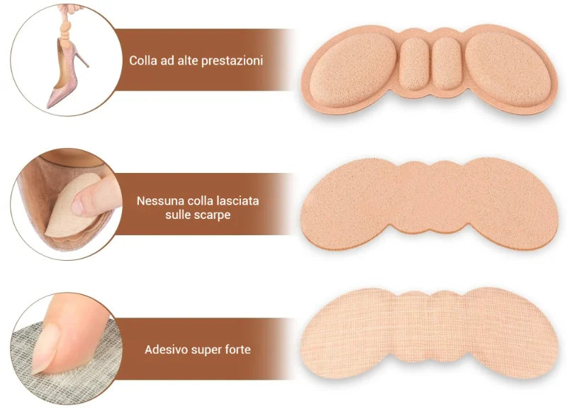Cuscinetti per il tallone