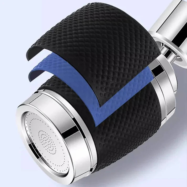Aeratore per rubinetto anti-schizzo girevole a 360 gradi