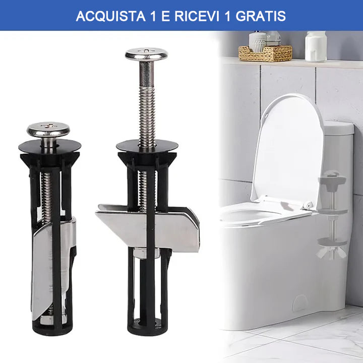 Kit di bulloni per sedili WC