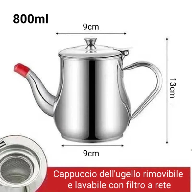 Filtro dell'olio in acciaio inossidabile