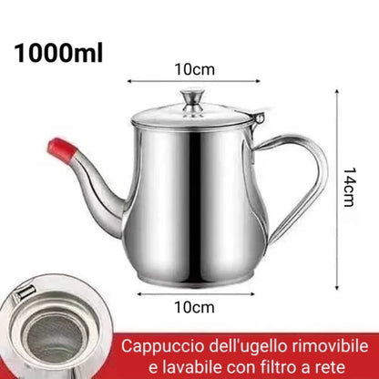 Filtro dell'olio in acciaio inossidabile