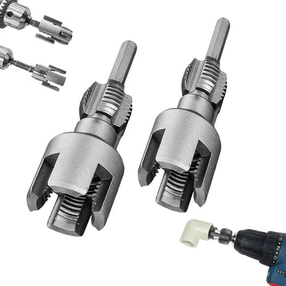 Utensile Integrato per Filettatura Interna ed Esterna di Tubi