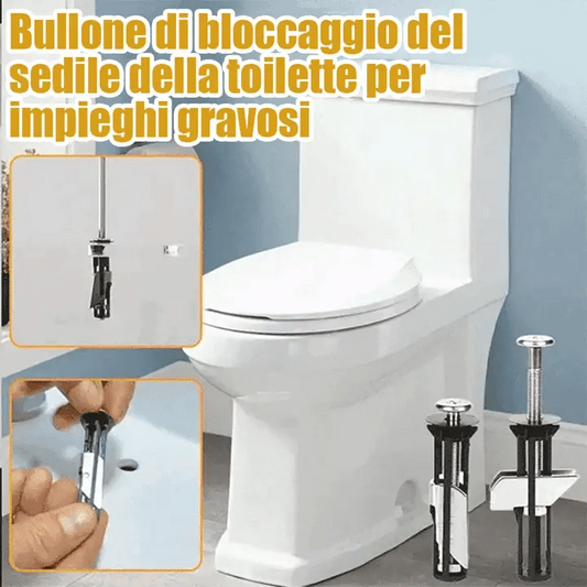 Kit di bulloni per sedili WC