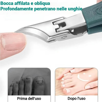Set di 3 tagliaunghie angolati Eagle Beak