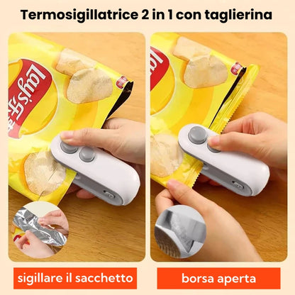 Mini Sigillatore Versione Migliorata 2024