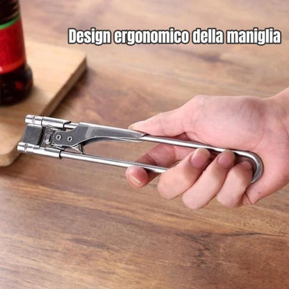 Apriscatole regolabile in acciaio inossidabile