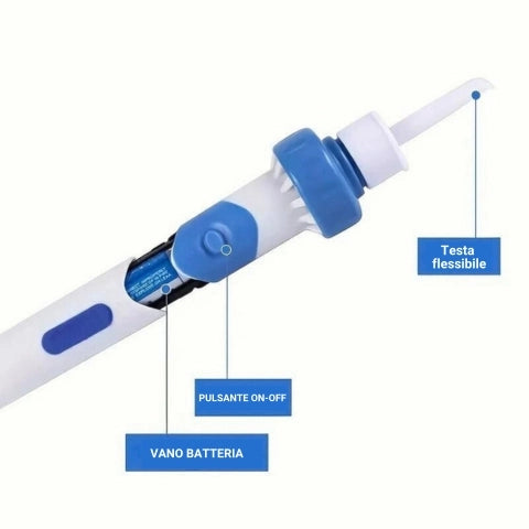 Aspiratore per cerume auricolare