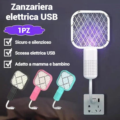 USB Mini Racchetta Elettrica Antizanzare
