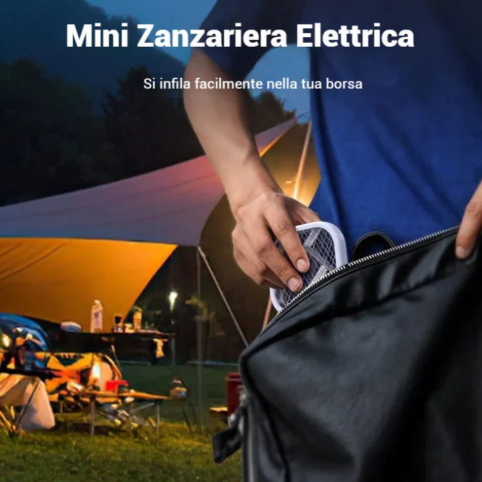 USB Mini Racchetta Elettrica Antizanzare